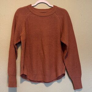 Vero Moda Women's Knit Sweater - Warm Rust